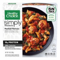 Healthy Choice Simply Steamers Meatball Marinara Frozen Meal