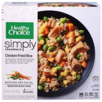 Healthy Choice Simply Steamers Chicken Fried Rice Frozen Meal Perspective: Main
