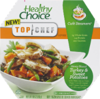Healthy Choice Top Chef Turkey & Sweet Potato Perspective: front