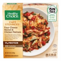 Healthy Choice Cafe Steamers Four Cheese Ravioli & Chicken Marinara Frozen Meal