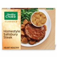 Healthy Choice Homestyle Salisbury Steak Frozen Meal Perspective: Main