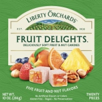 Liberty Orchards Delights® Assorted Fruit Holiday Candy Perspective: Main