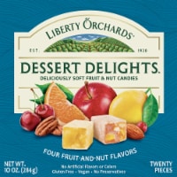 Liberty Orchards® Dessert Delights® Soft Fruit & Nut Holiday Candy Perspective: Main