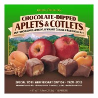 Liberty Orchards Holiday Chocolate-Dipped Aplets & Cotlets Candy Perspective: Main