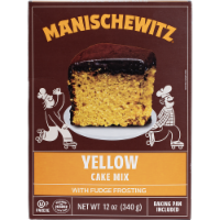 Manischewitz® Yellow Cake Mix with Fudge Frosting Perspective: Main