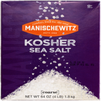 Manischewtiz® Coarse Kosher Sea Salt Perspective: Main