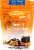 Manischewitz® Dark Chocolate Almond Butter Patties Perspective: Main