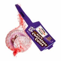 Manischewitz Magic Max's Dark Chocolate Coins Perspective: Main