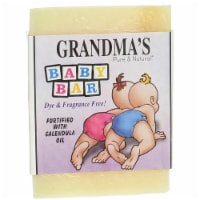 Grandma's Pure & Natural Baby Bar Baby Bath Soap, 4 oz