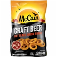 McCain Craft Beer Thin Cut Battered Onion Rings