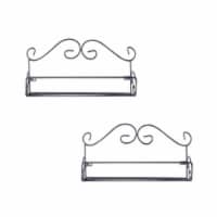 Design Imports Z01367 Shelves Pantry Spice Rack - Set of 2