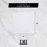 DII White Commercial Quality  Napkin (Set of 12)