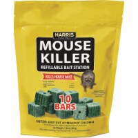Harris™ Mouse Killer Refillable Mouse Bait Station with Bait Block Refills