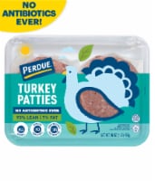 Perdue® Fresh 93% Lean Ground Turkey Patties Perspective: Main