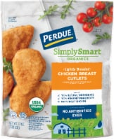 PERDUE® SIMPLY SMART® ORGANICS Lightly Breaded Chicken Breast Cutlets