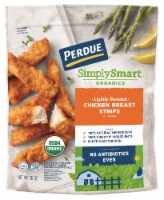 Perdue® SimplySmart® Organics Lightly Breaded Chicken Breast Strips With Rib Meat
