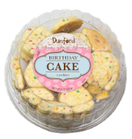 Dunford® Bite Sized Birthday Cake Cookies Perspective: Main