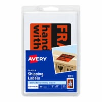 Avery Fragile Handle with Care Shipping Labels