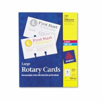 Avery® CARD,LSR,RTRY3X5,3/SH,WHT 05386