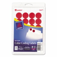 Avery Laser/Inkjet Label,3/4 H,3/4 W,PK42 AVE05466