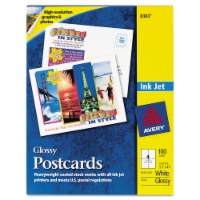 Avery Card,Post Glsy 100,Wht 8383