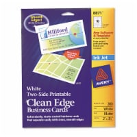 Avery® CARD,BUS,IJ,200/PK,WHT 08871