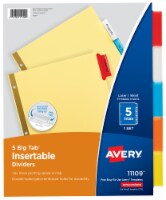 Avery Big Tab Insertable Dividers