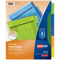 Avery® Big Tab Plastic Pocket Intsert Divider