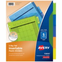 Avery® Big Tab Plastic Pocket Intsert Divider