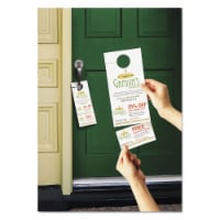 Avery® CARD,DOORHANGR,TEAR,80,WH 16150