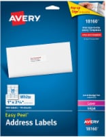 Avery® Easy Peel® Address Labels - White