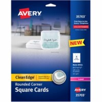 Avery  Laser Printable Multipurpose Card&#44; White - Pack of 180