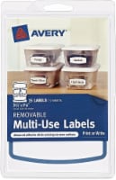 Avery Removable Multi-Use Labels - 15 Pack - White Perspective: Main