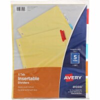 Avery Insertable Multicolor Index Dividers