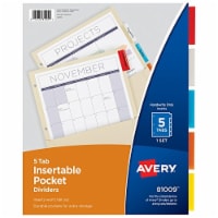 Avery™ Advantages Insertable Pockets 'n Tabs Dividers