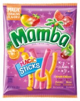 Mamba Fruit Chews Magic Sticks Chewy Fruity Candy Sticks Perspective: Main