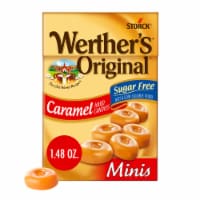 Werther's Original Hard Sugar Free Caramel Minis Candy Perspective: Main