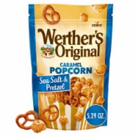 Werther's® Original® Sea Salt & Pretzel Carmel Popcorn Pouch Perspective: Main