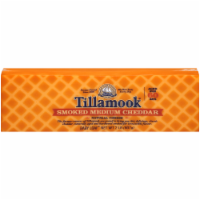 Tillamook Smoked Medium Cheddar Cheese Perspective: Main