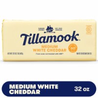 Tillamook Medium White Cheddar Cheese Block