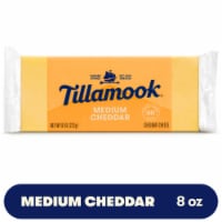 Tillamook Naturally Aged Medium Cheddar Cheese Block