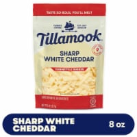 Tillamook® Sharp White Cheddar Shredded Cheese Farmstyle Perspective: Main