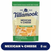 Tillamook Farmstyle Thick Cut Mexican 4 Cheese Shredded Cheese
