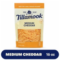 Tillamook Farmstyle Thick Cut Medium Cheddar Shredded Cheese