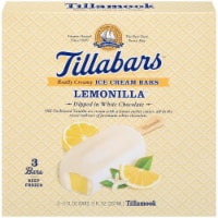 Tillamook Tillabars Lemonilla Ice Cream Bars Perspective: Main
