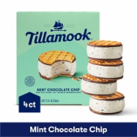 Tillamook Mint Chocolate Chip Ice Cream Sandwiches