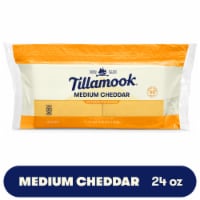 Tillamook Farmstyle Medium Cheddar Cheese Slices Naturally Aged
