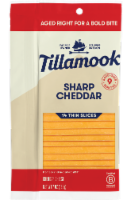 Tillamook® Sharp Cheddar Sliced Cheese Perspective: Main