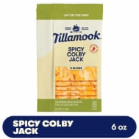 Tillamook® Spicy Colby Jack Sliced Cheese Perspective: Main