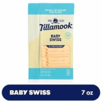 Tillamook Baby Swiss Cheese Slices